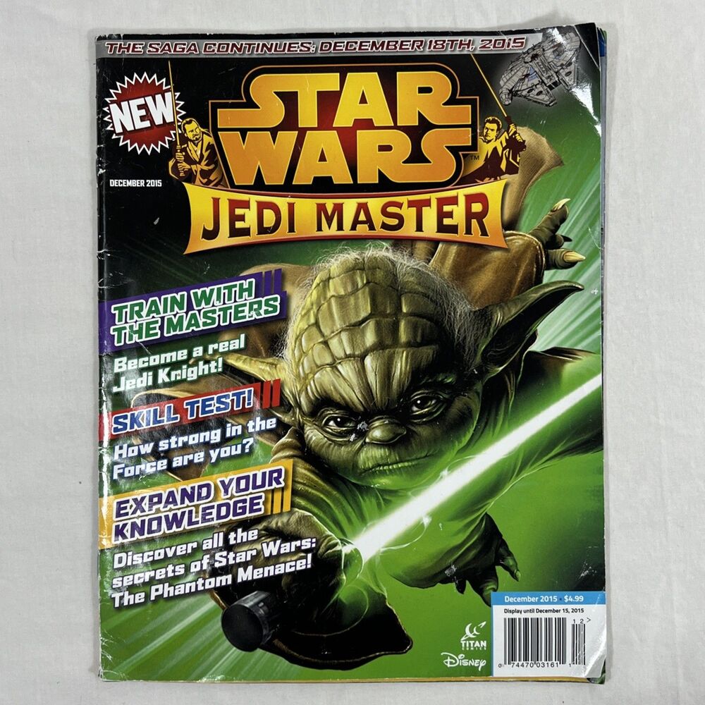Star Wars Magazine - Jedi Master - December - 2015
